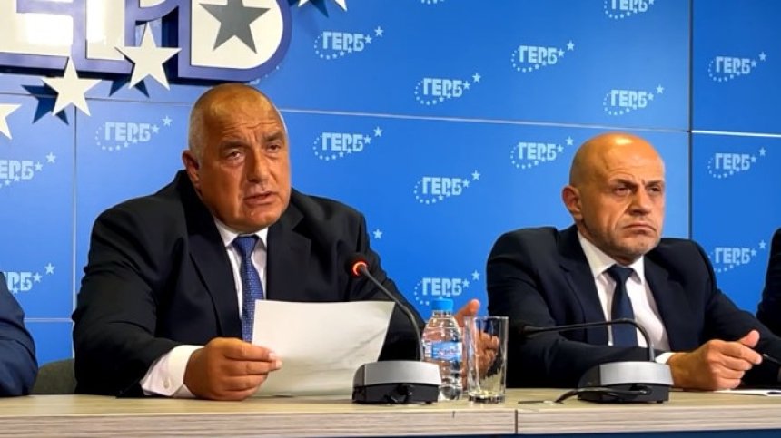 Борисов: Ще предложим Даниел Митов за премиер, но ще върнем мандата на момента