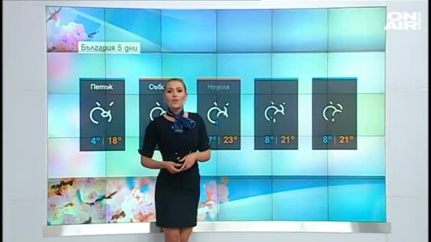 Слънчево и доста топло време в следващите дни у нас
