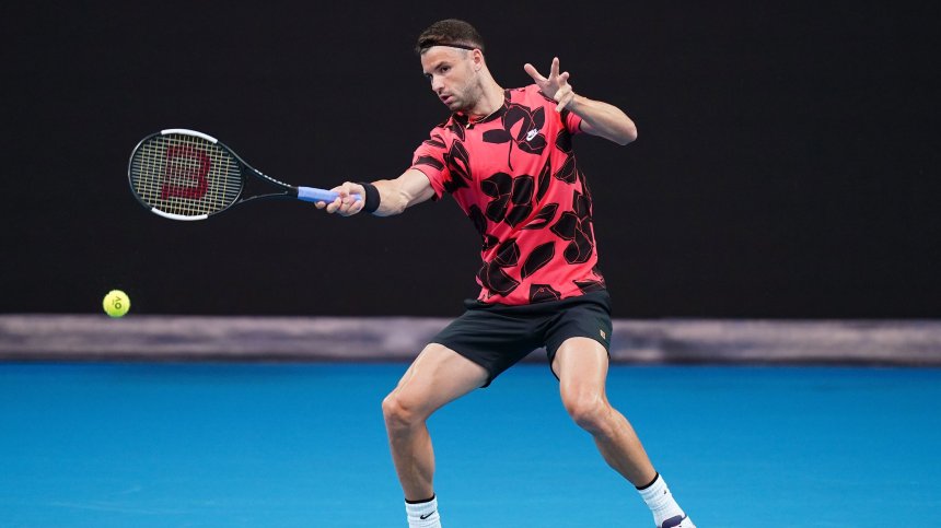 Гришо обра погледите с екипа си на Australian Open, обичал да експериментира