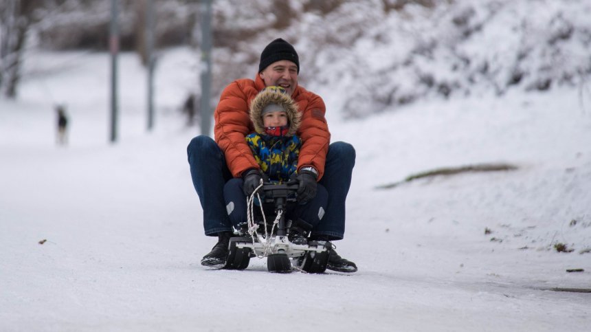 Зимни забавления в Южния парк (СНИМКИ)
