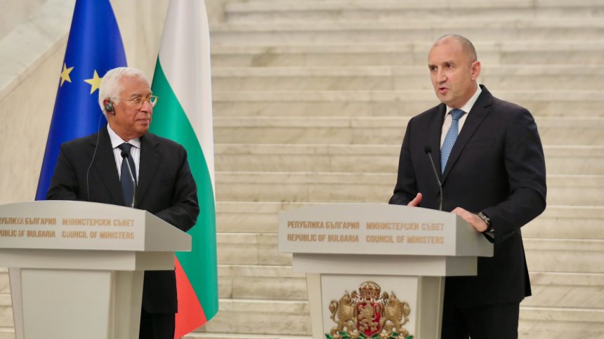 Радев се срещна с Коща: "Европа е изправена пред много кризи, трябват рационални решения"