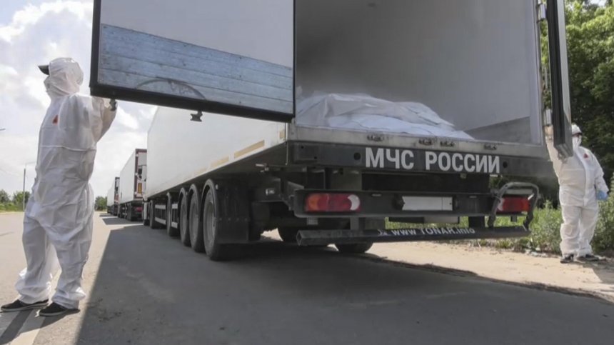 Русия върна 1212 тела на войници на Украйна