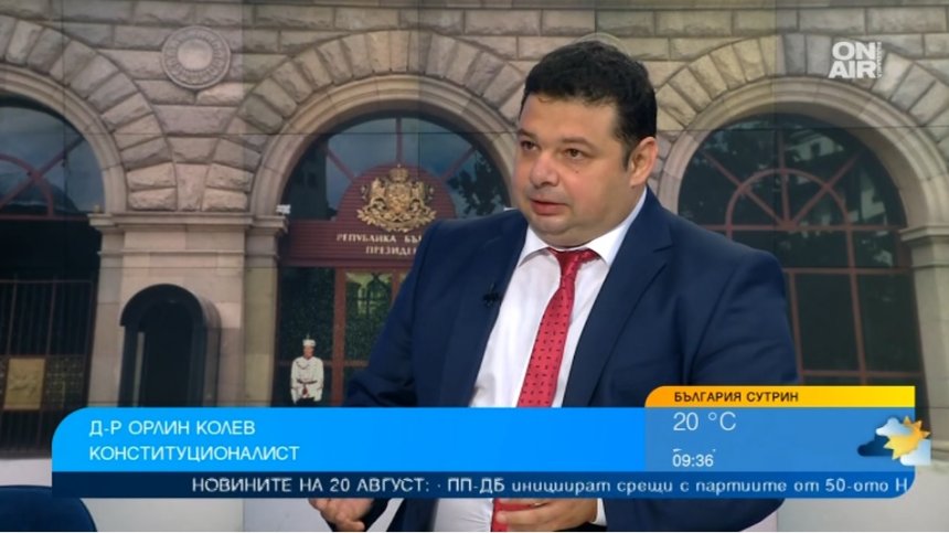 Д-р Орлин Колев: Румен Радев наруши Конституцията при належащи предсрочни избори