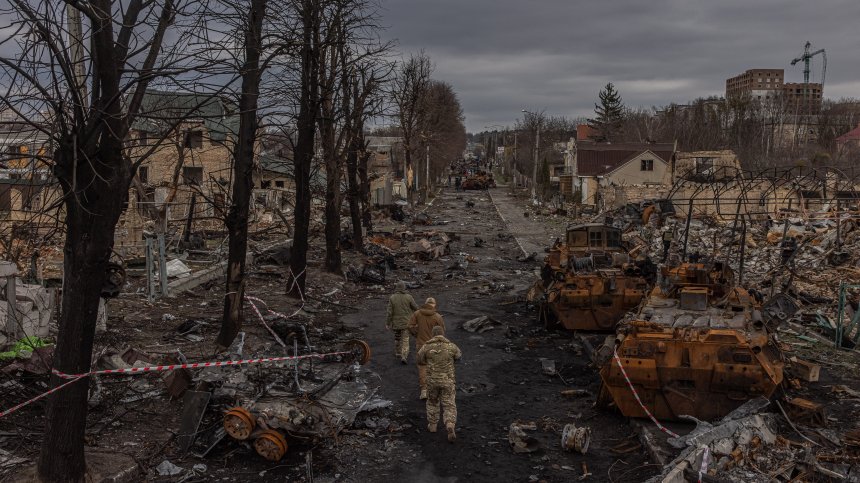Нови зверства в Украйна, откриха телата на цивилни, натъпкани в гараж