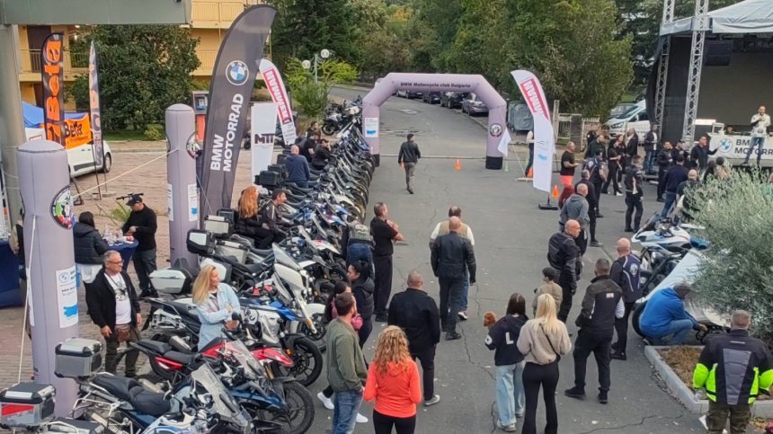 BMW Motorrad Варна представи пет модела на националната среща на BMW Motorcycle Club Bulgaria