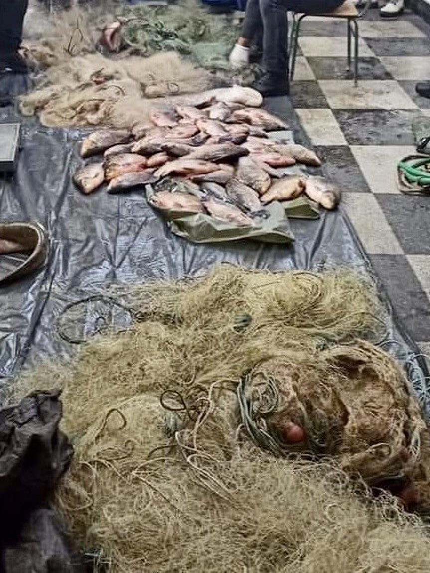 Задържаха двама мъже от Монтана за незаконен улов на риба