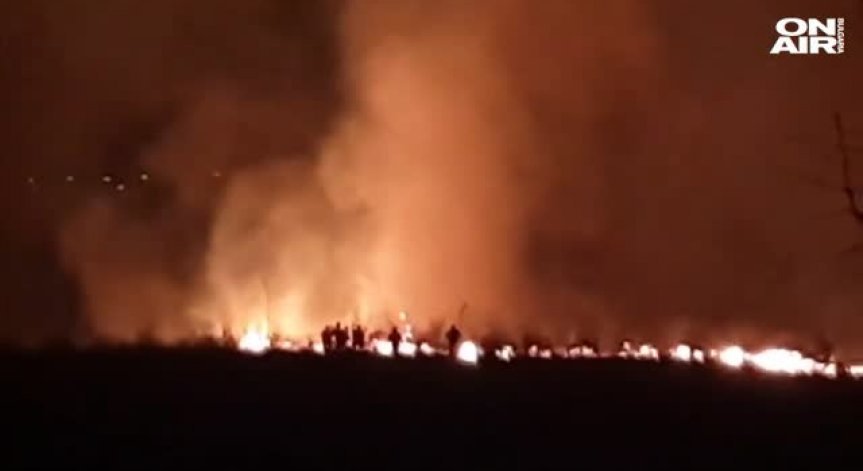 654 пожара са горели на територията на страната вчера, няма пострадали
