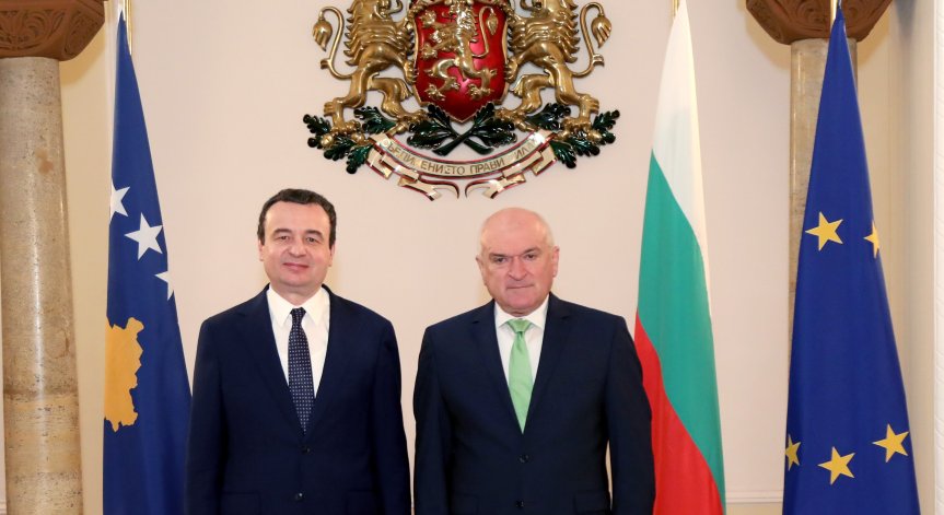 България и Косово задълбочават сътрудничеството си, Главчев прие Курти