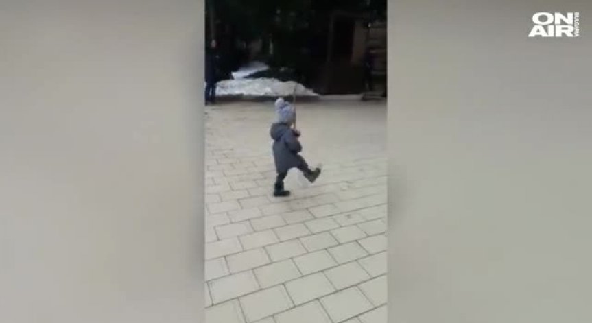 Изумителен малък гвардеец се превърна в тотален хит