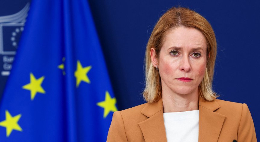 Украйна е първата линия на защита на Европа, каза Калас.