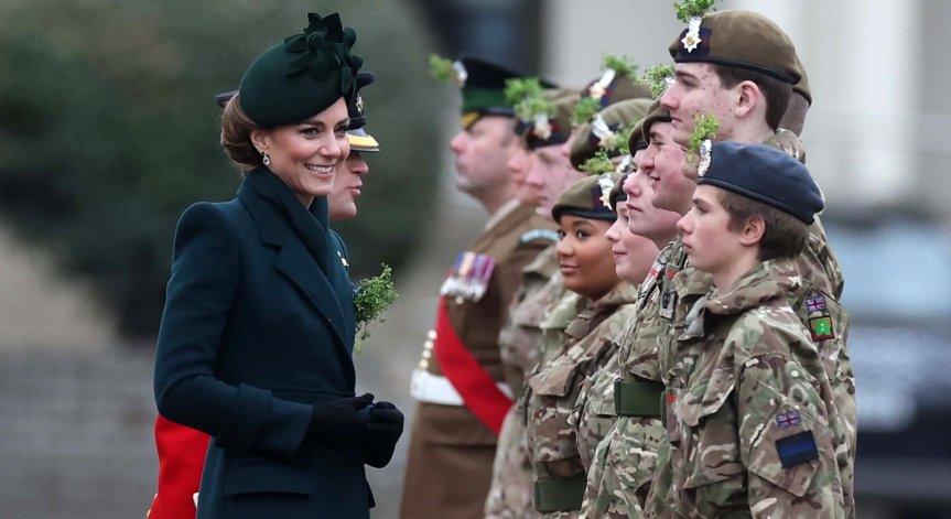 Принцесата беше в добро настроение в деня на парада.