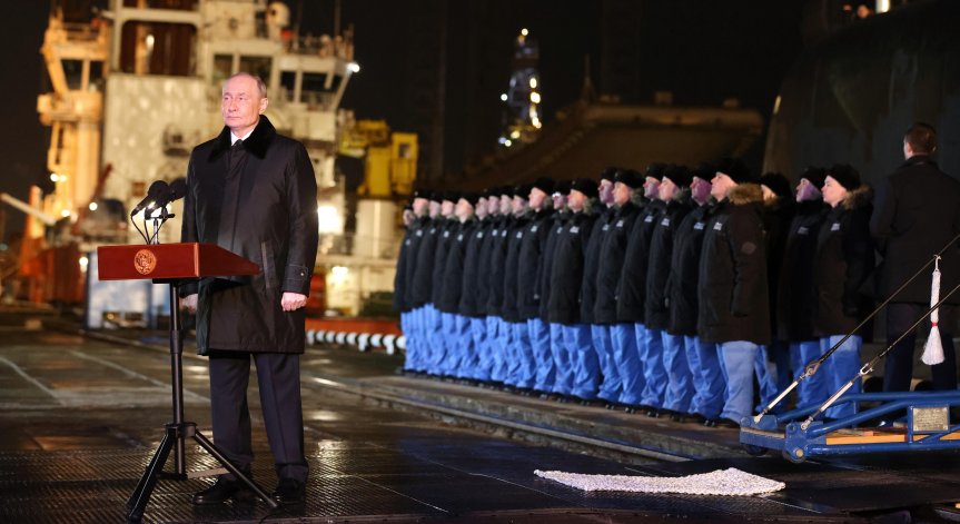 Стряскащ ход на Путин.