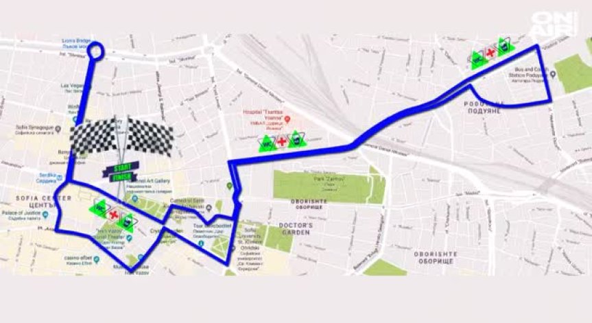  Софийският маратон спира движението по някои улици