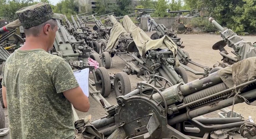 Русия разполага новите си гаубици в Украйна, а не край Финландия