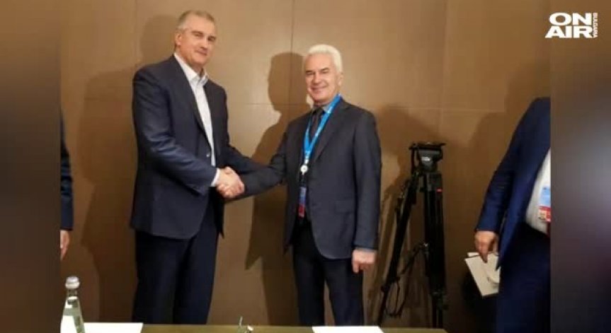 Волен Сидеров се срещна с премиера на Крим Сергей Аксьонов