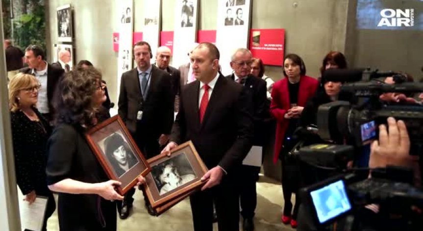 Румен Радев запали вечния огън в Ерусалим