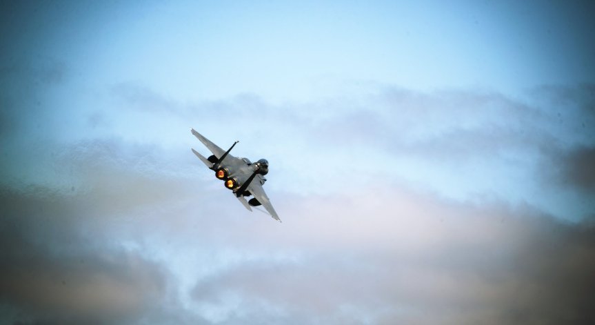 US изтребител се разби в Северно море край бреговете на Англия