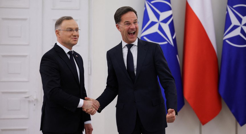 Рюте гарантира сигурността на Полша.