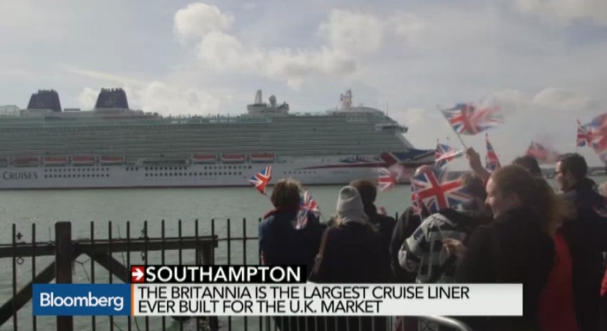 ‘Britannia’ най-новият британски круизен кораб