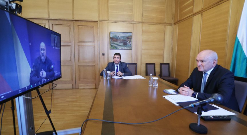 Главчев към премиера на Украйна: България ще продължи категорично да ви подкрепя