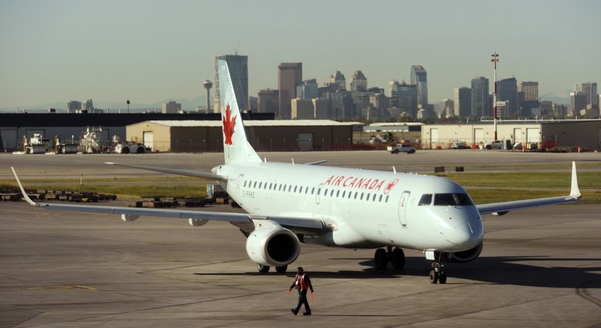 Air Canada спира временно полетите си от и до Каракас