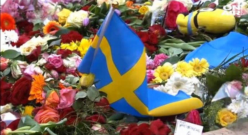 Швеция запази минута на мълчание за жертвите в Стокхолм