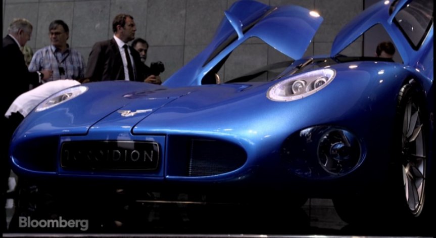 Електрическата кола на Toroidion с мощност от 1341 коня
