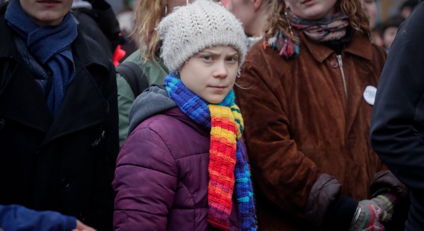 Грета Тунберг: Никога повече няма да си купувам нови дрехи