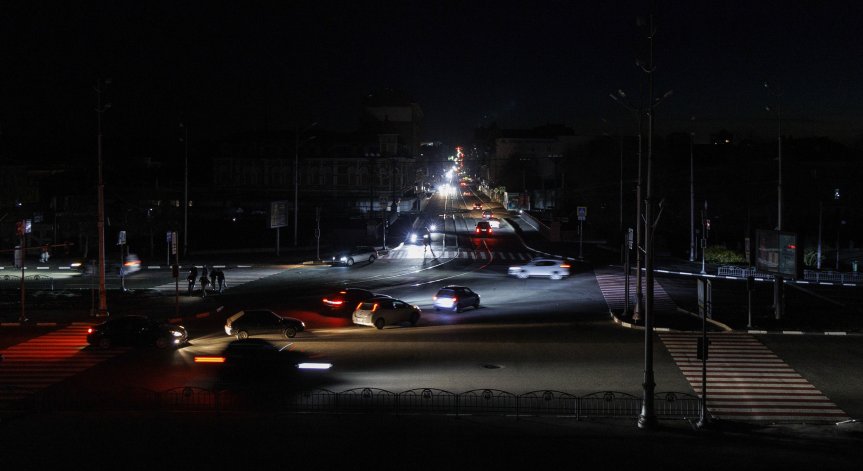 Харков без ток, Украйна.