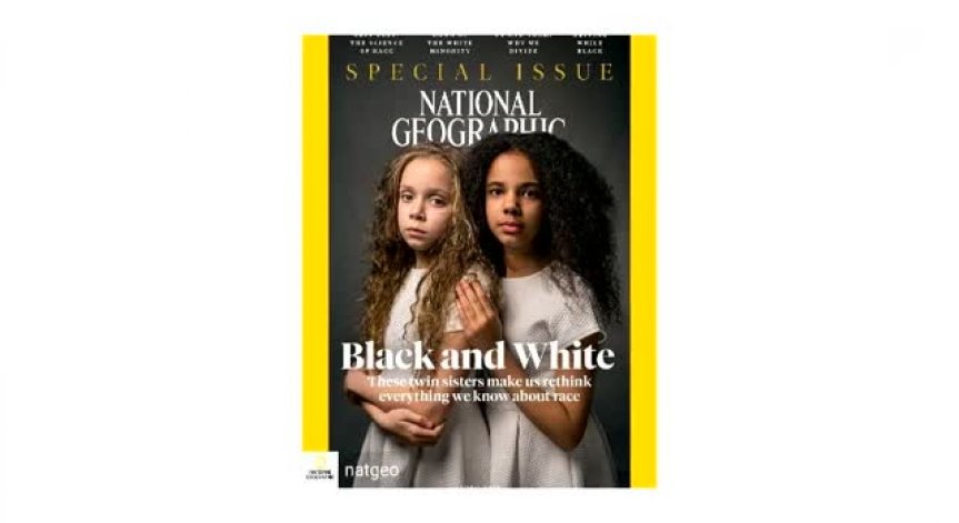 Разноцветни близначки огряха корицата на 