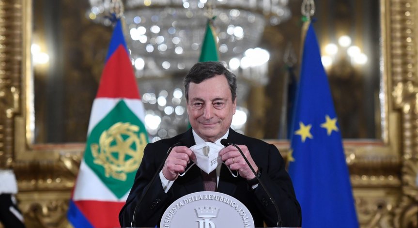 Марио Драги събра нужната подкрепа, става премиер на Италия