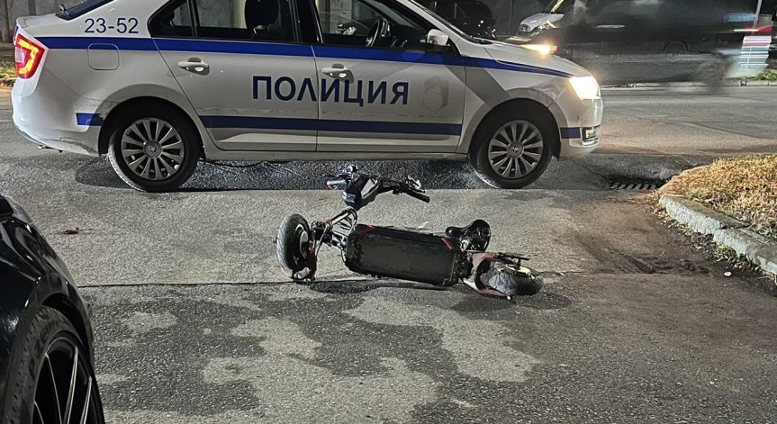 Инцидентът е станал около полунощ.