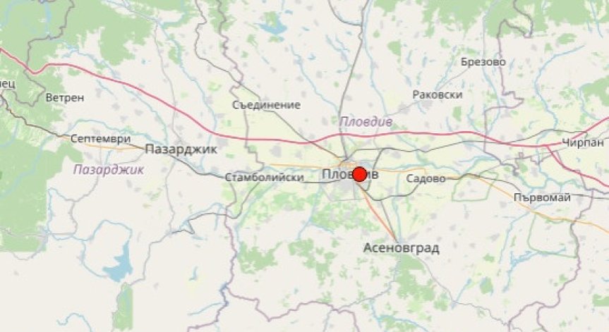 Земетресение в Пловдив: 