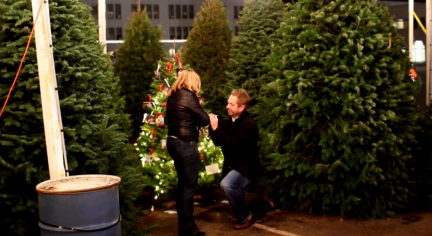 Коледа е най-доброто време за предложение за брак