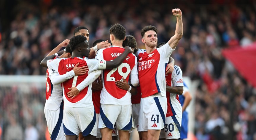 Лондончани водеха с 2:0 на почивката и доминираха тотално.