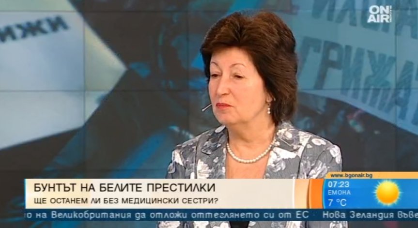 Медицинските сестри искат минимум 950 лева заплата