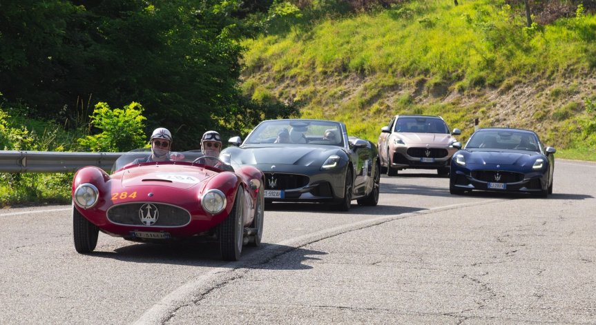 Maserati беше сред звездите на събитието.