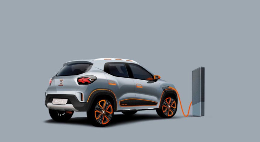 Dacia представи първия си автомобил на ток