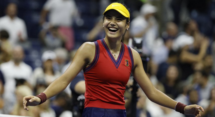 Сензацията Радукану изнесе лекция на Сакари и е финалистка на US Open