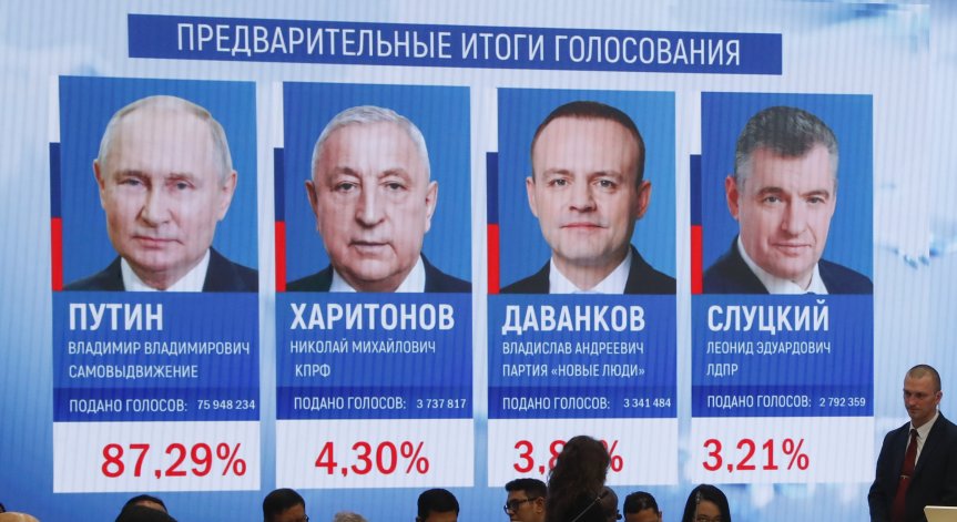 Руските граждани в България масово гласували за Путин