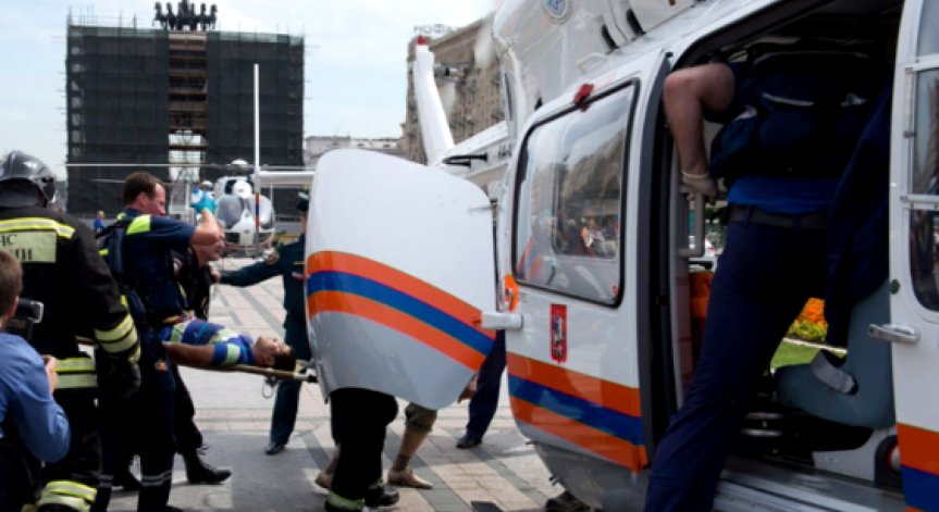 Метровлак излезе от релсите в Москва