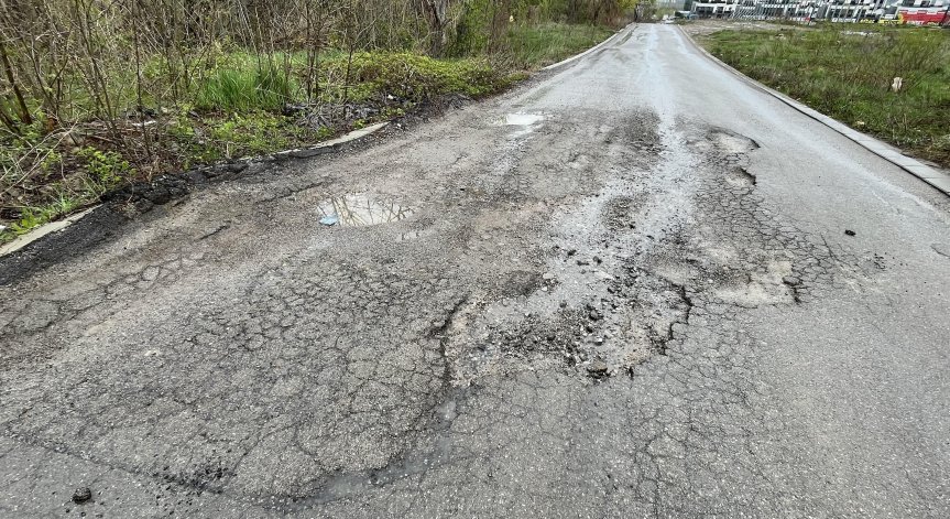 От Helpbook: Новоизградена и вече разбита улица в район 