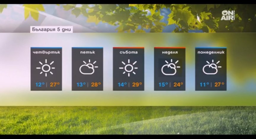 Очаква ни топла седмица – мигове преди есента