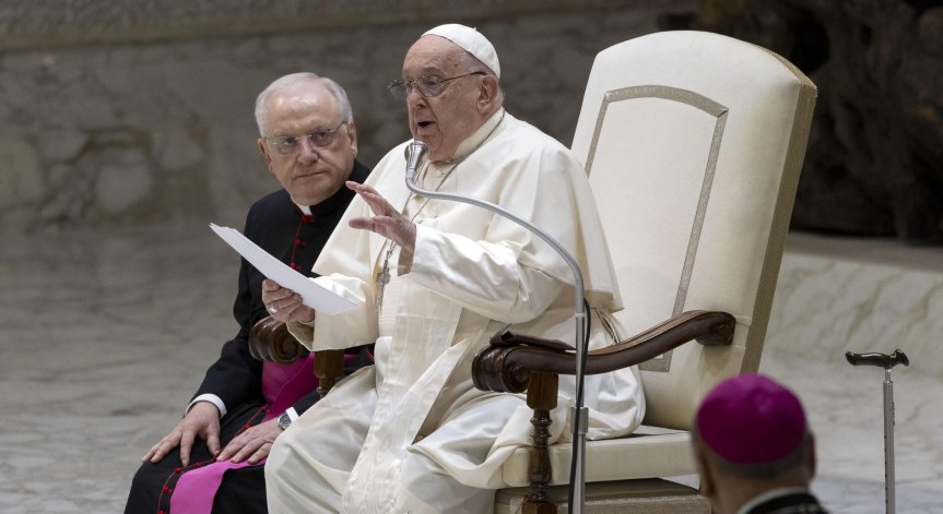 Папата призова за повече диалог в семействата.