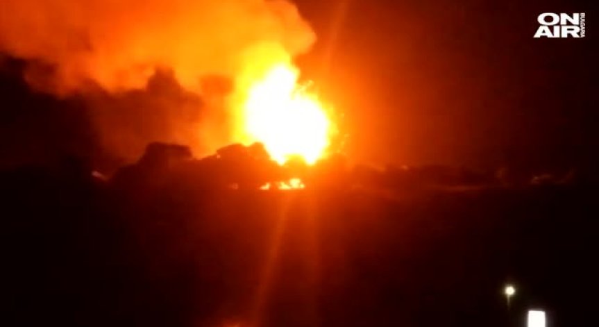 Серия от експлозии в турската военна база в Северен Кипър