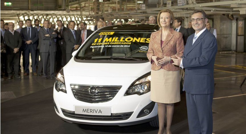 Opel произведе 11-милионния автомобил в Испания