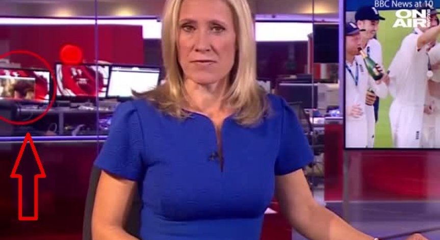Какво правят журналистите по време на новинарска емисия? В BBC гледат порно