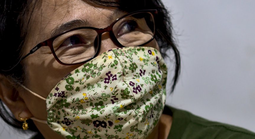 Предпазната маска може и да не запотява очилата ви