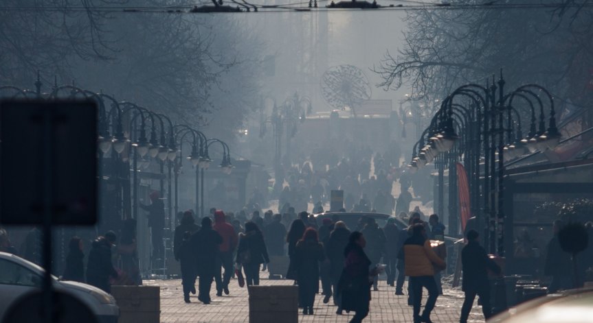 Отново дишаме мръсен въздух в София, ФПЧ превишават нормата с 5.9 пъти