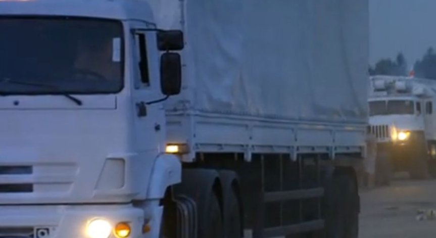 Русия изпраща хуманитарна помощ в Украйна (обновена)